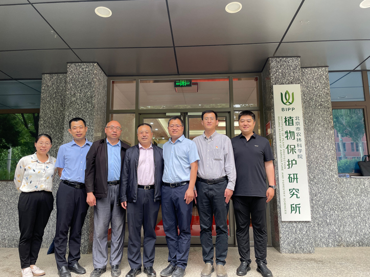 北京科协领导赴北京食用菌协会开展调研
